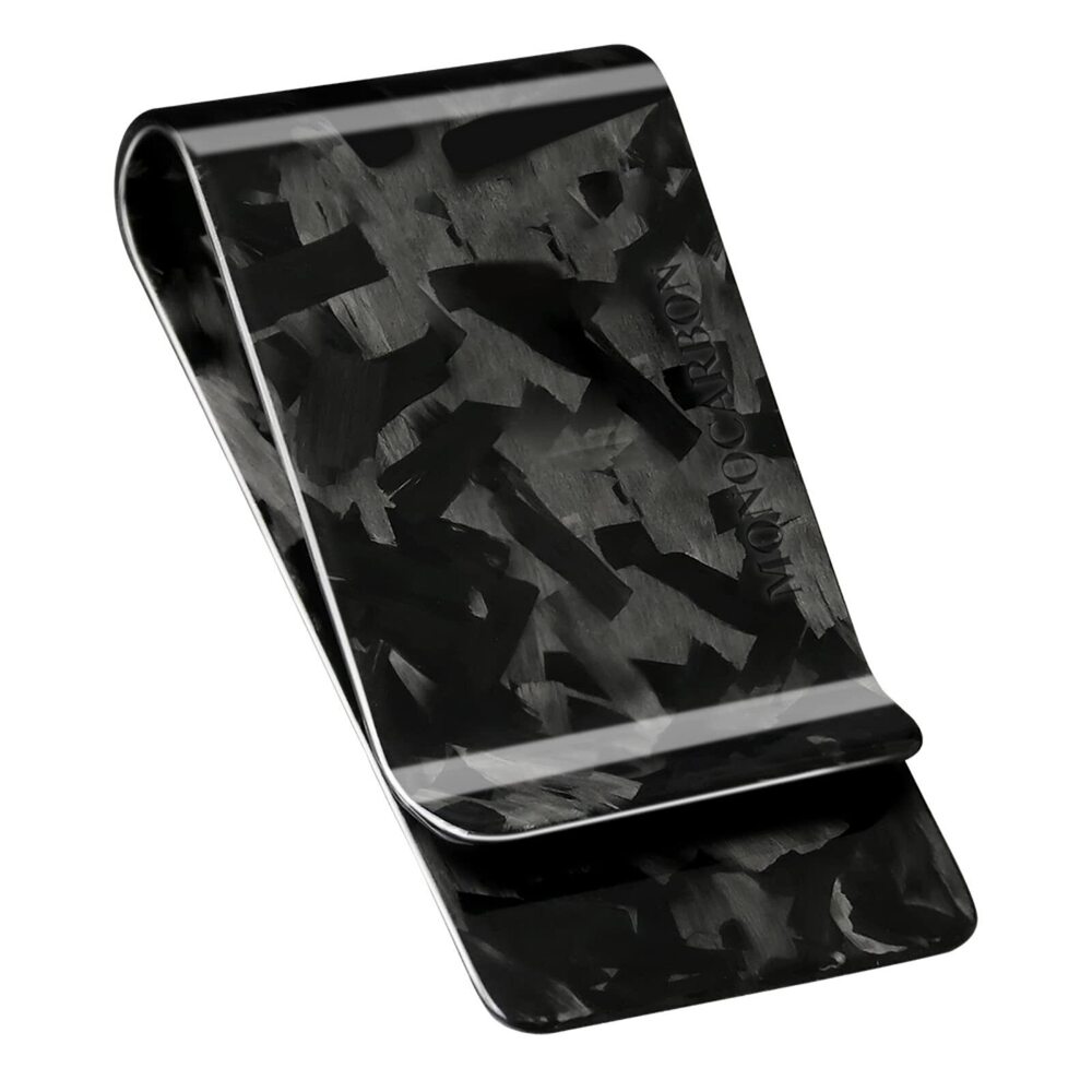 2421 Carbon-Fiber-Money-Clip-for-, Minimalist-Money-Holder for Cash, Strong